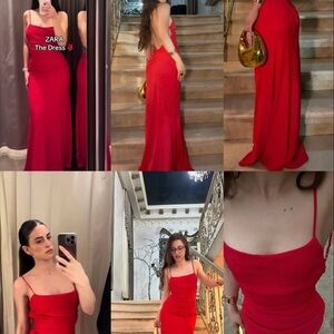 ZARA Red Evening Gown 4661/322/601